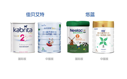 澳優(yōu)參展產(chǎn)品：佳貝艾特悅白、Neolac悠藍