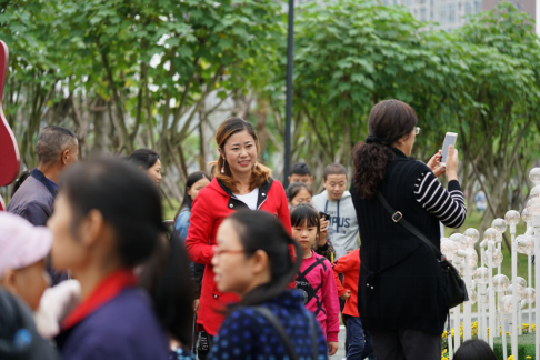天府芙蓉花節(jié)后，天府芙蓉園風(fēng)采依舊2