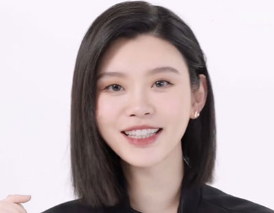 奚夢瑤孕期拍廣告臉蛋發(fā)福明顯，四肢卻仍然纖細(xì)